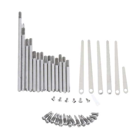 Klarinettenschrauben Klarinettenwellenstange Holzblasinstrument Reparaturwerkzeugsatz