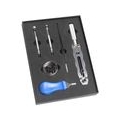 Durable Edelstahl Uhr Zurück Fall Öffner Entfernung  Uhrmacher Repair Tool Kit Farbe Blau