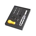 1 Set Uhr Reparatur Werkzeug Kit Uhr Zurück Fall Opener Remover für Batterie Ersatz Farbe Gelb