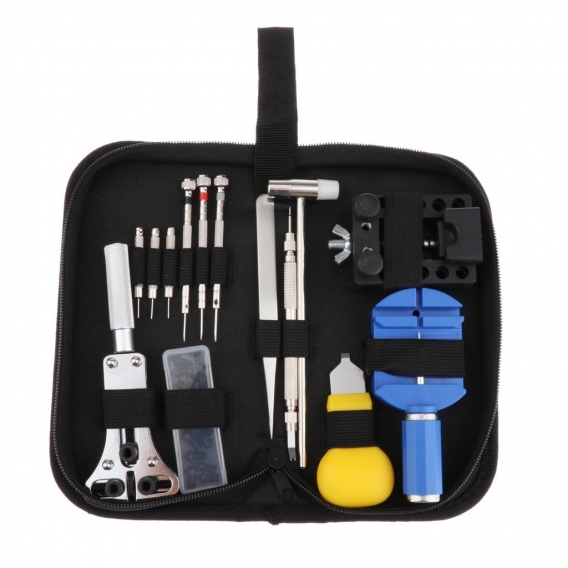 Uhr Reparatur Kit Professionelle Uhr Batterie Ersatz Werkzeug Kit Langlebig Uhr Reparatur Werkzeug Schraubendreher Werkzeug Set 