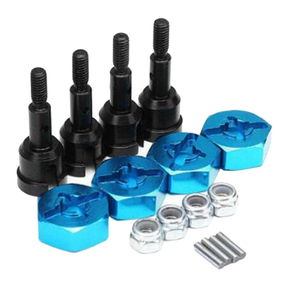 Passend Für WLtoys A969 / A969B A979 1/18 RC Auto Upgrade Set Ersatzteilersatz Größe schwarz + blau