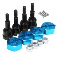 Passend Für WLtoys A969 / A969B A979 1/18 RC Auto Upgrade Set Ersatzteilersatz Größe schwarz + blau