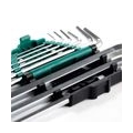 Hardware Tools 9-stück Ball-end Hex Schlüssel Hexagon Allen Wrench Haushalt Set Allen Schlüssel, L-förmigen Schraubendreher Kit 