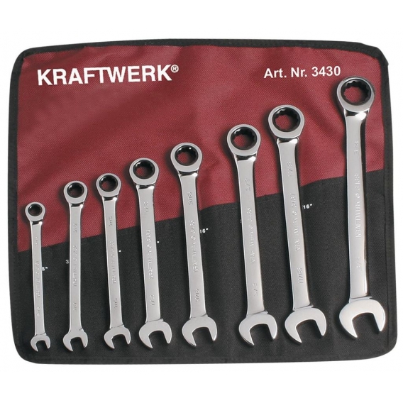 Kraftwerk 8-t.GearWrench-Satz in Rollt. Zoll