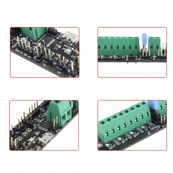 AcserGery 1 Stück Voron 3D-Drucker STM32F042F6P6 Mcu Klipper Expander Hochwertiger Voron 2.4 Expander