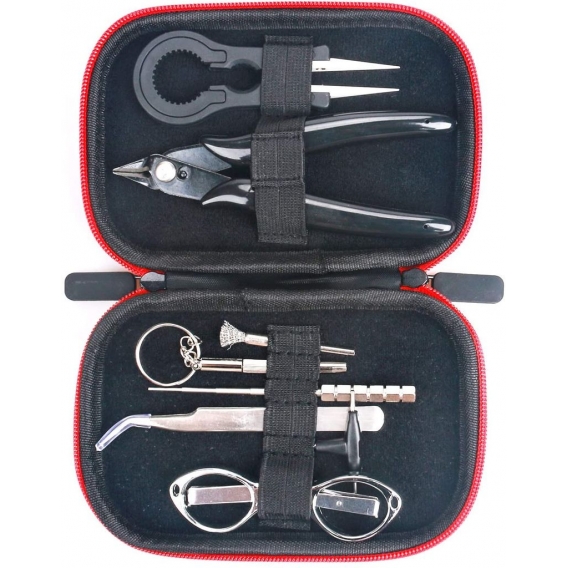 AcserGery DIY Tool Coil Master KBag Vape Elektronische Zigaretten Zubehör Tasche Mini DIY Tools Set Tolles Geschenk für Ehemann,