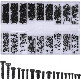 More about AcserGery 500 Stück Schraubensatz, Senkkopfschrauben, Mikroschrauben von Reparaturwerkzeugsätzen für Computerreparatur, Brillen,