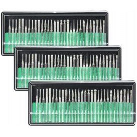 More about AcserGery 90 PCS Diamantbohrer 3 mm Schaft 120 Körnung Schleifscheibe Bohrer Gravur Diamant Schnitzform Bohrwerkzeug Feilen Poli