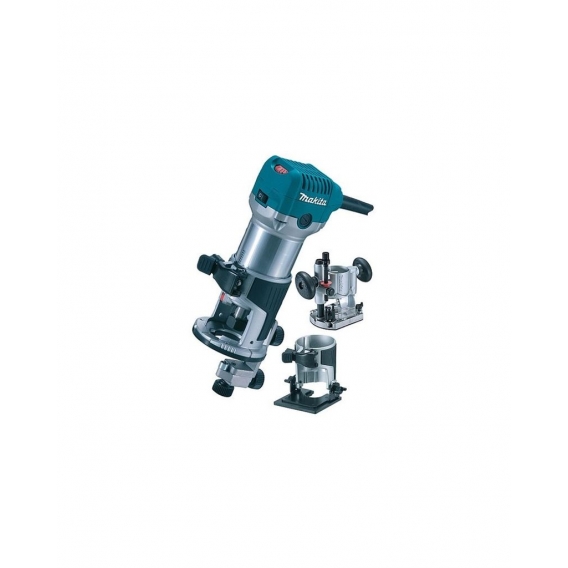 Makita RT0700CX2J Oberfräse mit Trimmer