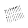 Set von 50 (dremel) Diamant- und Mikrofräser 3,2 mm