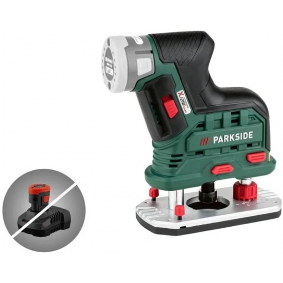 PARKSIDE® 12V Akku Oberfräse POFA 12 A1 ohne Akku und Ladegerät Ober Fräse