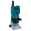 Makita Kantenfräse 530 W 6 mm Blau und Schwarz