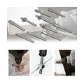 AcserGery 10 Stück HSS Rollschneider, 3mm (1/8") HSS Fräser Set Holzgravur Dremel Zubehör Werkzeuge für Holz PCV Kunststoff Acry