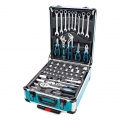 Bituxx Werkzeugtrolley mit Ratschenringschlüsseln, 1200 tlg, blau, MS-17530