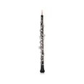 Muslady Professional Oboe C-Taste Halbautomatische Ausfuehrung Vernickelte Tasten Holzblasinstrument mit Oboe-Reed-Handschuhen L