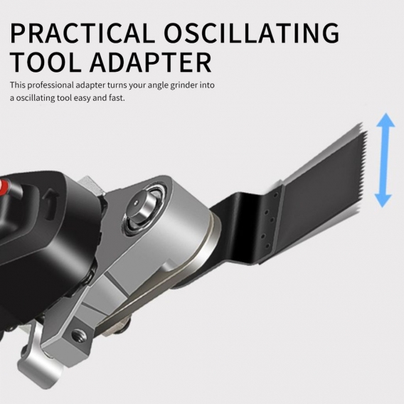 Multifunktionales Sägeblatt Sandtisch 100mm Typ Winkelschleifer Oszillierender Werkzeugadaptersatz