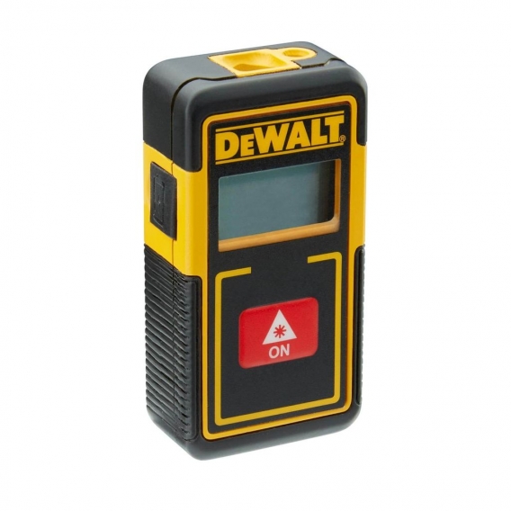 DeWALT Distanzmesser Mini DW030PL - Taschen-Entfernungsmesser inklusive Li-Ionen Batterien und USB-Ladekabel