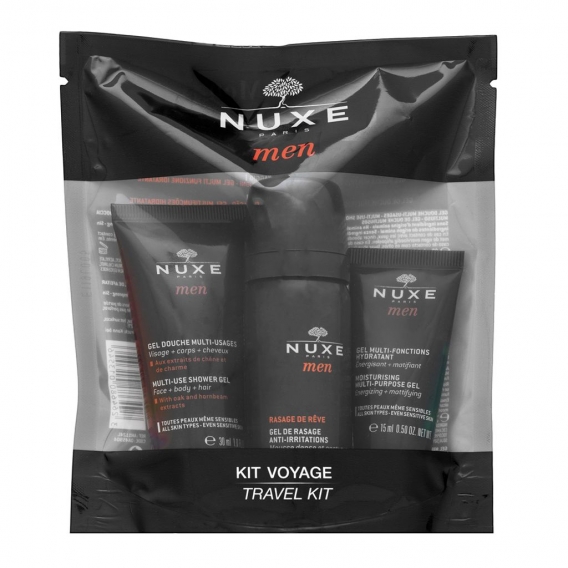 Nuxe Men Set Shower Gel + Shave Gel + Moisturizing Gel Geschenkset für Männer