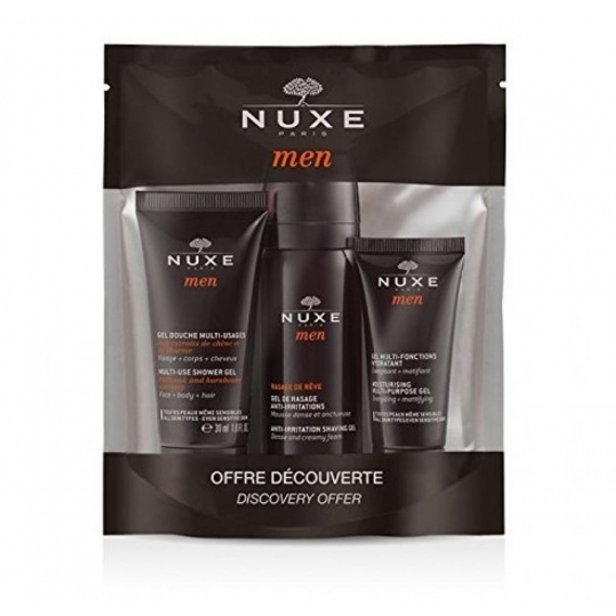 Nuxe Men Set Shower Gel + Shave Gel + Moisturizing Gel Geschenkset für Männer