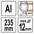 Bremsleitungsbieger Biegevorrichtung für Metallleitungen 12mm Durchmesser