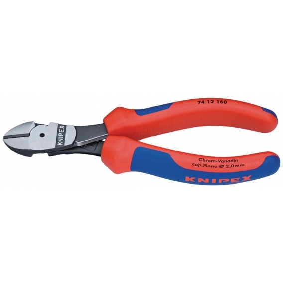 Knipex KNIPEX Kraft-Seitenschneider 74 12 180