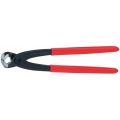 Knipex Monierzange Länge 220mm poliert Griffe mit Kunststoff überzogen schwarz atramentiert - 99 01 220