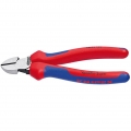 Knipex Seitenschneider DIN ISO 5749 Länge 140mm mit Facette poliert 2K-Hüllen - 70 02 140 SB