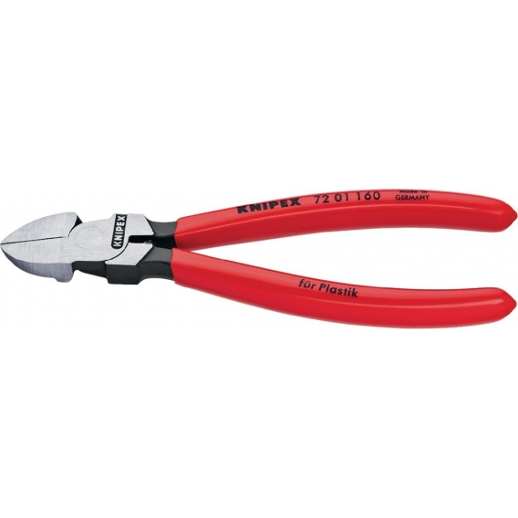 Knipex KNIPEX Seitenschneider fuer Kunststoff 72 11 160