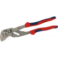 Knipex Zangenschlüssel DIN ISO 5743 Länge 250mm Spannweite 46mm vernickelt mit 2K-Hüllen - 86 05 250 SB