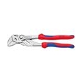 Knipex Zangenschlüssel DIN ISO 5743 Länge 250mm Spannweite 46mm vernickelt mit 2K-Hüllen - 86 05 250 SB