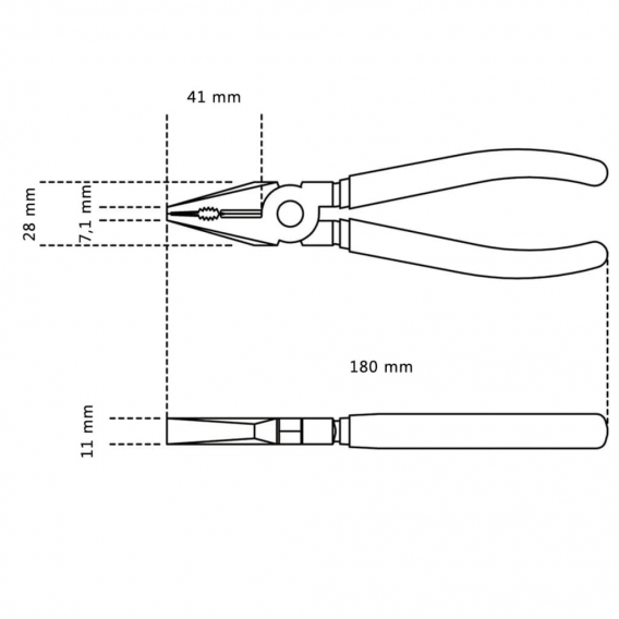 Beta Tools Kombizange 1150BM 180 mm 011500038