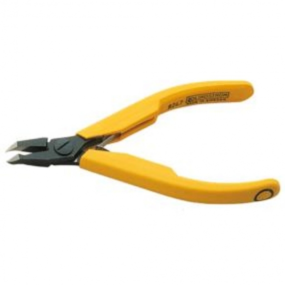 Bahco 8247, Oblique cutting pliers, 1 cm, 1,8 cm, 6 mm, Stahl, Gelb