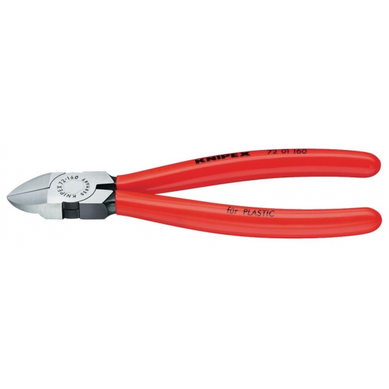 Knipex KNIPEX Seitenschneider fuer Kunststoff 72 01 180