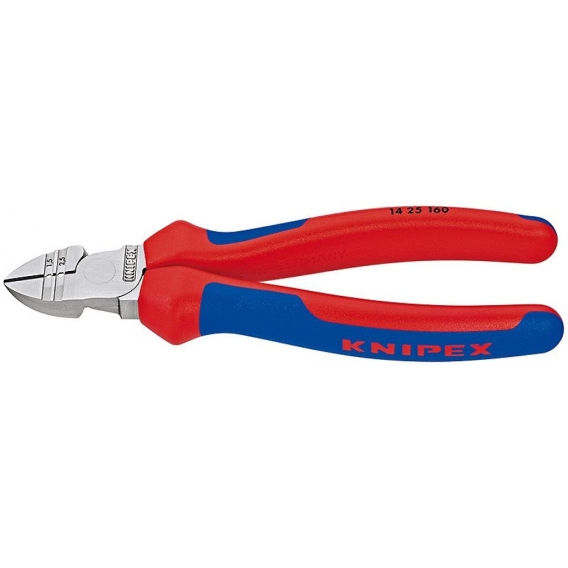 Knipex Abisolier-Seitenschneider Länge 160 mm 14 25 160