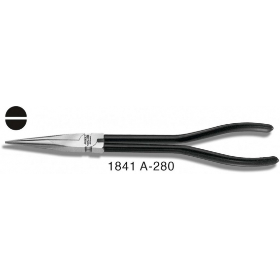 Hazet Flach-Zange  1841A-280 - Gesamtlänge: 280 mm 1841A-280 (Flachzange)