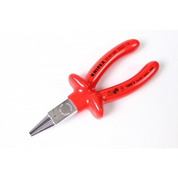 KNIPEX VDE Rundzange 2207160 Rund Zange 1000 V Volt Elektriker isoliert Elektro