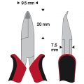 WETEC PRO Mini-Schrägvornschneider, ohne Wate, 0,6/-,-/-,- mm 2156-125