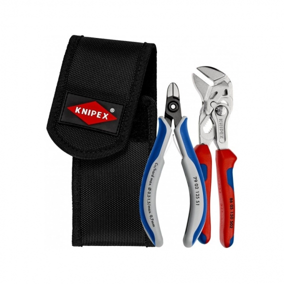 KNIPEX Kabelbinder - Trennset in Gürteltasche