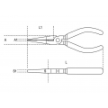 Beta Flachzange mit geraden Backen, Extralang 1162BM, Größe:160 mm