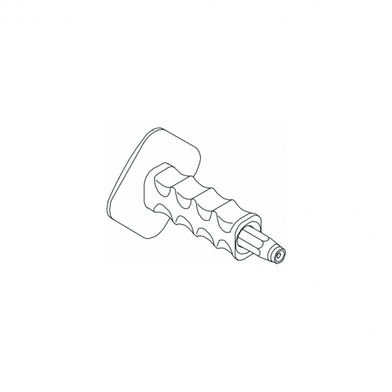 OBO BETTERMANN Setzeisen 4mm ST m.Handschutz mit Handschutz 915RBSM4