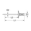 KS Tools 1/4" ESD Prüf-Drehmomentschraubendreher,50-200cNm, 516.3265