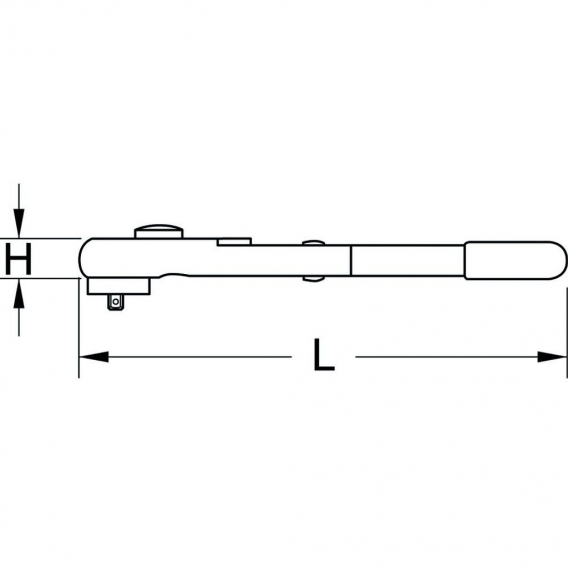 FÖRCH Drehmomentschl. mit Knarre 1/2” 2-fach Isol. 1 | 1/2DREHMOMENTSCH.2-27NM 1000V