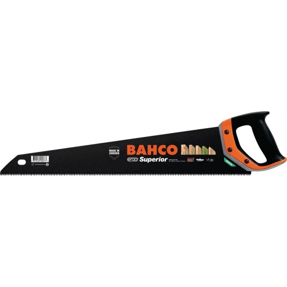 Bahco Handsäge Superior Blatt-Länge 550mm 9 / 10 mit Ergo-Griff - 2600-22-XT-HP