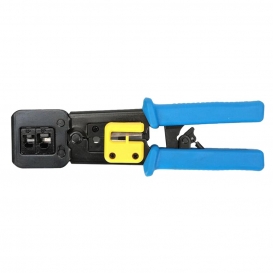 More about Tragbares RJ45 Crimpwerkzeug Crimper Ethernet Kabel Abisolierzange Blau