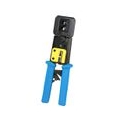 Tragbares RJ45 Crimpwerkzeug Crimper Ethernet Kabel Abisolierzange Blau