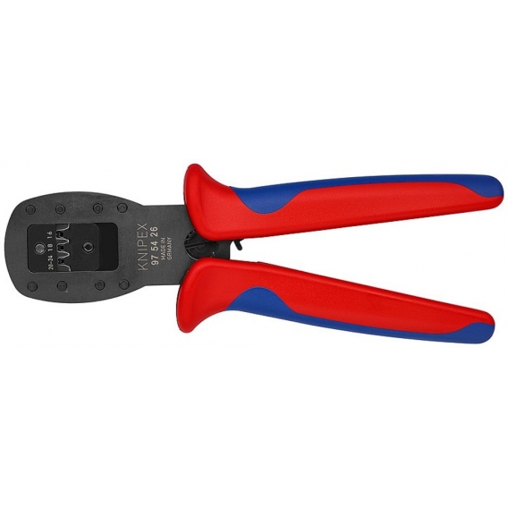 Knipex Crimpzange für Miniaturstecker Parallelcrimp für Stecker der Serie MicroFit™ von Molex LLC 97 54 26