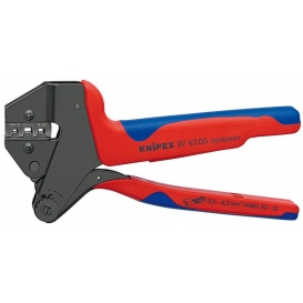 More about Knipex Crimp-Systemzange Länge 200mm mit Crimpeinsatz für unisol.offene Steckverbinder - 97 43 05