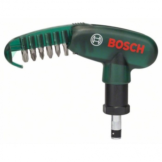 Bosch Pocket Schrauberbit Handschraubendreher Set 10 teilig