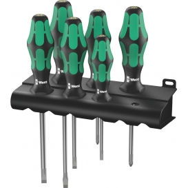 More about Wera Schraubendrehersatz Kraftform Plus 334/6 Lasertip + Rack 6-tlg. 05105650001