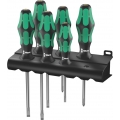 Wera Schraubendrehersatz Kraftform Plus 334/6 Lasertip + Rack 6-tlg. 05105650001